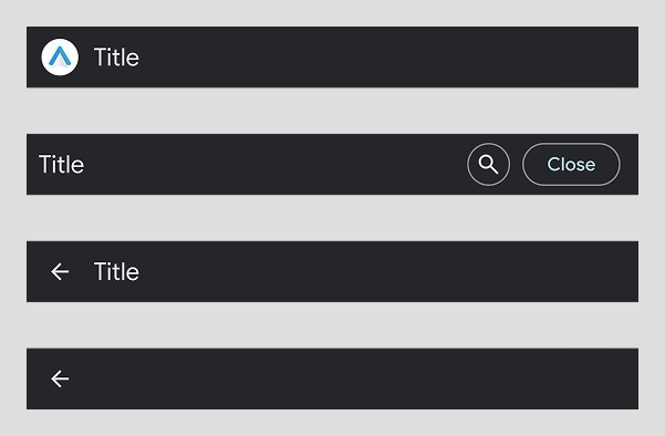 4 examples of headers